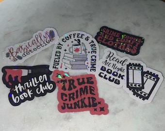 True Crime Lover Sticker Pack