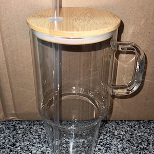 32 Oz Glass Tumbler - Etsy