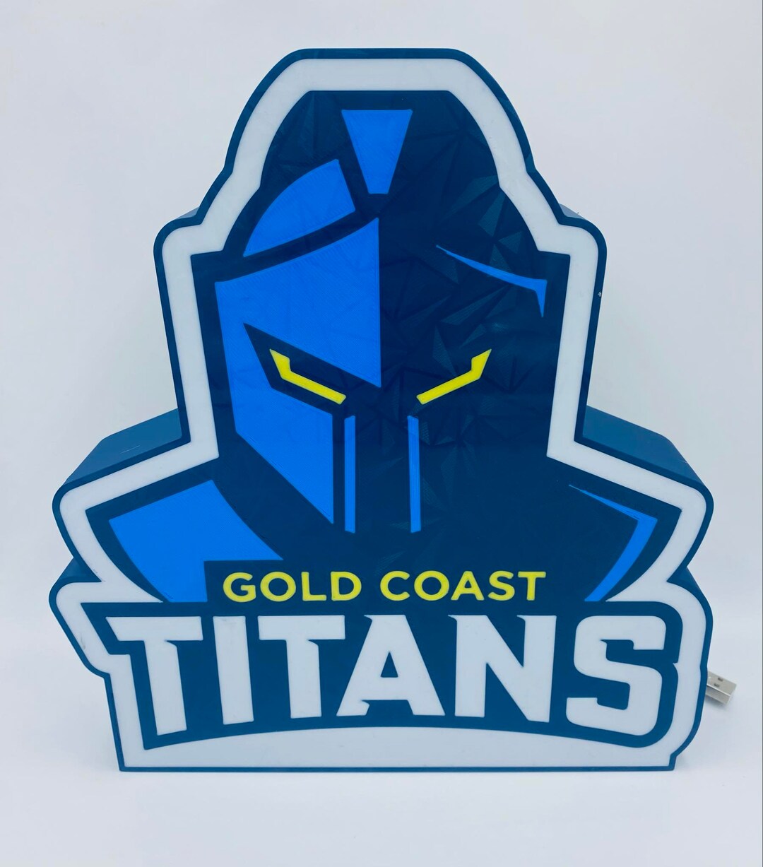 Conversion Nrl Led Sign Gold Coast Titans NRL LED Light Box Sign - Etsy