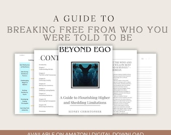 Beyond Ego Shadow Work-werkmap pdf | Digitaal dagboek | Zelfontdekkingswerkboek | Mindsetverschuiving | Spirituele groei | Direct downloaden |