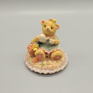 Adorable Vintage Bear Figurine (1989) - Lareaux - Original Box