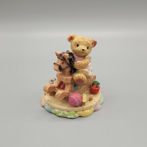Adorable Vintage Bear Figurine (1989) - Lareaux - Original Box