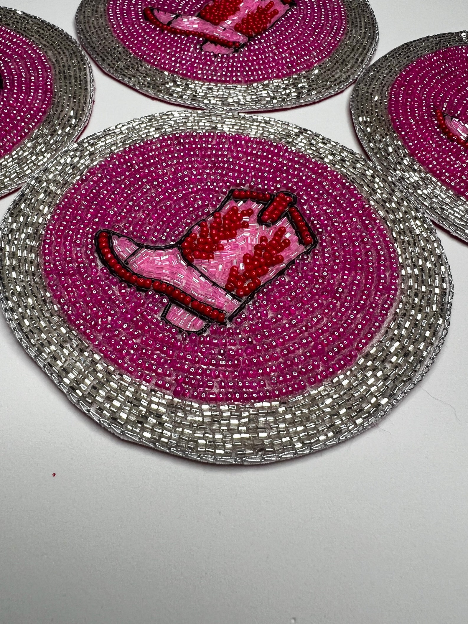 Pink Cowgirl Boot Coaster - Etsy