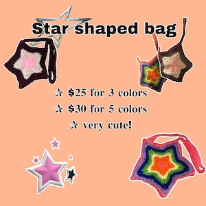 Star Shaped Crochet Bag