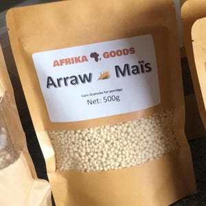 Araw Maïs: Corn Granules for Porridge (500g)