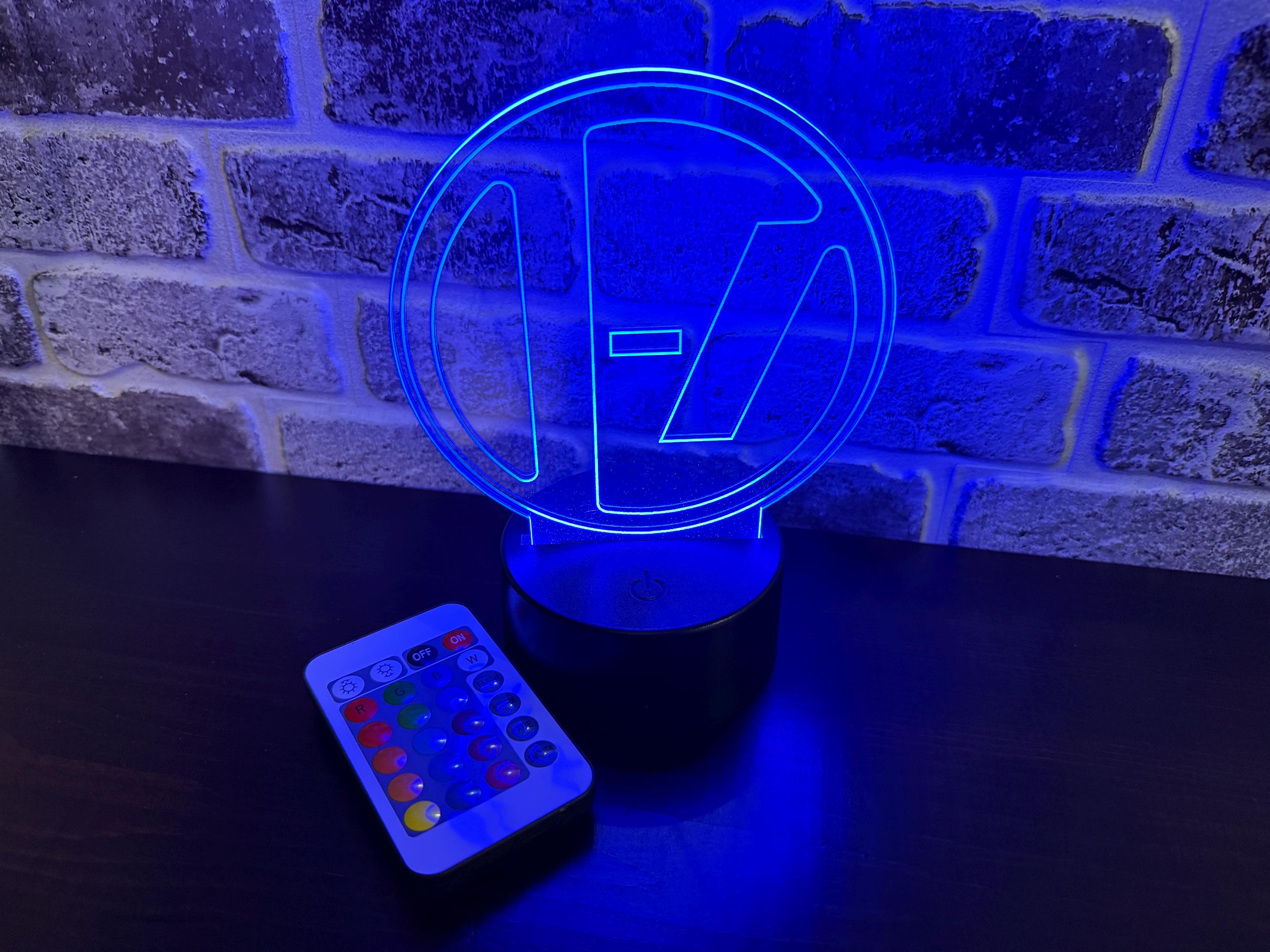 Twenty One Pilots Inspired LED Night Light | Band Logo Lamp