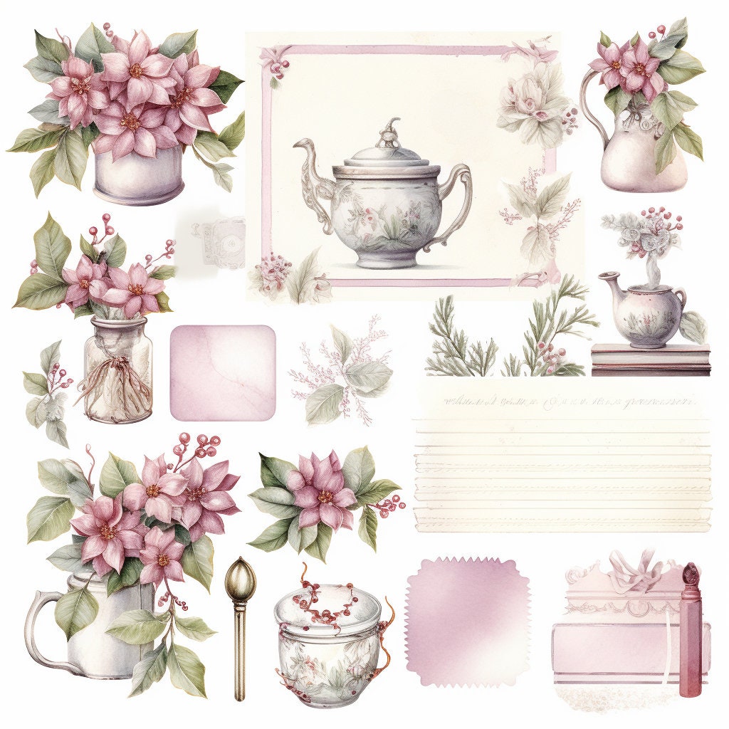 Vintage Watercolor Paper Sheets Clipart 4 JPG Mix Media Card Making Vintage watercolor paper sheets clipart 4 jpg mix media card making
