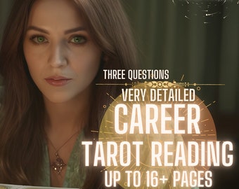 SAME HOUR | DAY | Career Tarot Reading, Detailed Tarot Reading, Spiritual Advice, Psychic Reading with Tarot Cards, In Depth Tarot Reading