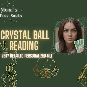 STESSA ORA / GIORNO / Lettura della sfera di cristallo, lettura psichica dettagliata, lettura spirituale, previsioni intuitive del medium futuro tramite sfera di cristallo