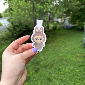 Labubu magnetic bookmark