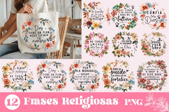 Frases Religiosas Png, Spanish Png,