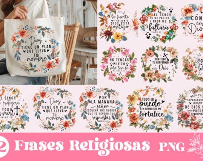 Featured listing image: Frases Religiosas Png, Spanish Png,
