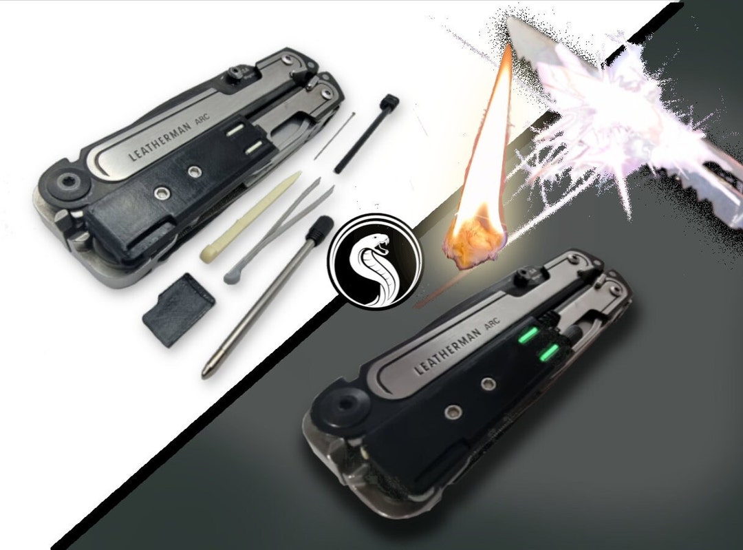 Ferro Rod, Pen, Micro SD Card Holder, Tweezers, Toothpick and Needle