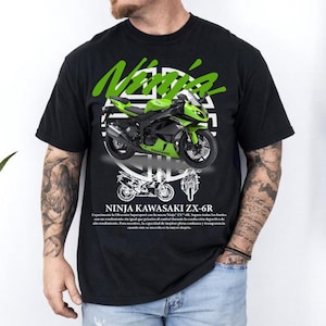 Kawasaki Zx6r Shirt - Etsy