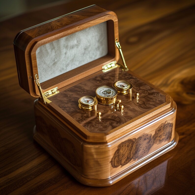 Record Music Box Record Player Handmade Music Boxes - Etsy