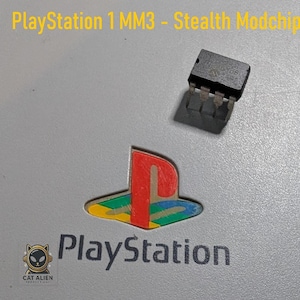 PS1 MM3 Modchip – Pre-Programmed & Verified – Region Free – DIP or SOIC