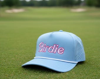 Birdie Queen Golf Hat- Rope Hat