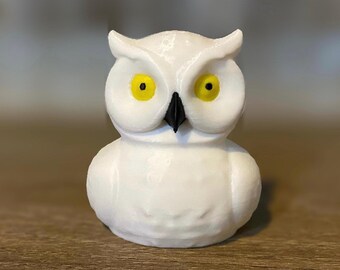 Canard hibou - figurine imprimée en 3D - décoration de tableau de bord de voiture - cadeau canard - croisières - objets de collection