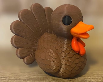 Dinde canard - figurine imprimée en 3D - décoration de tableau de bord de voiture - cadeau canard - croisières - objets de collection