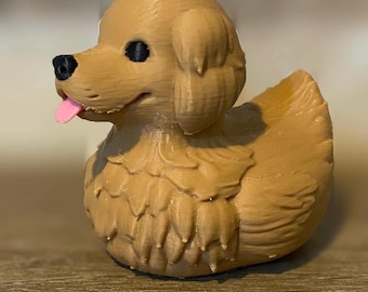 Golden Retriever Duck