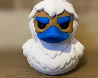 Pato Yeti - Figura impresa en 3D - Decoración para el salpicadero del coche - Regalo ideal para amantes de los cruceros - Artículos de colección