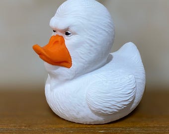 Pato Yeti - Figura impresa en 3D - Decoración para el salpicadero del coche - Regalo ideal para amantes de los cruceros - Artículos de colección