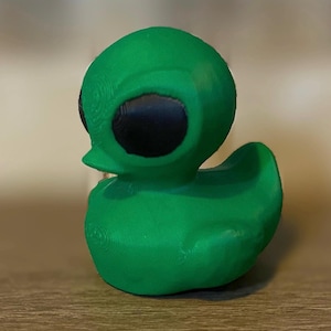 Green Alien Duck