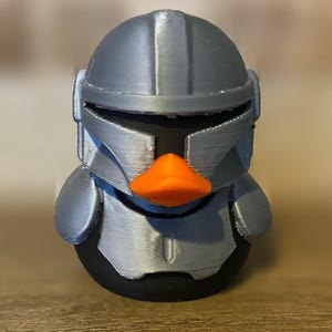 Mando Duck - 3D Printed Figurine