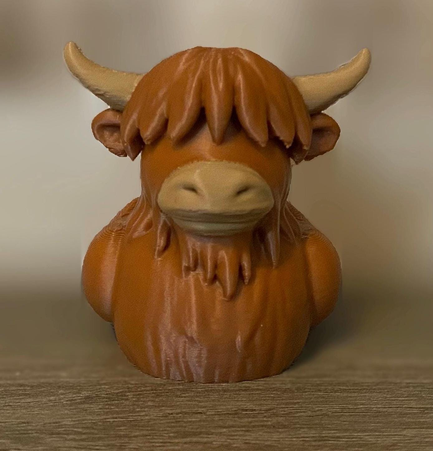 Highland Cow Duck - Long Hair