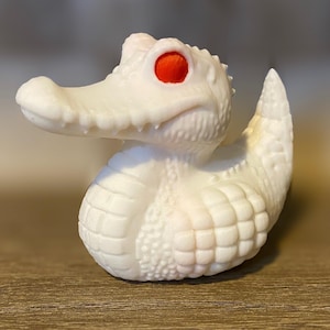Albino Crocodile Duck