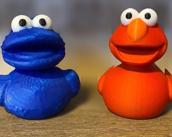 Blue Monster and Red Monster - 2 Pack - 3D Printed
