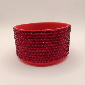 Red (No ab) Bling cup boot