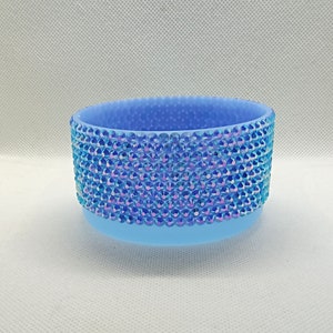 Bright Blue Bling cup boot