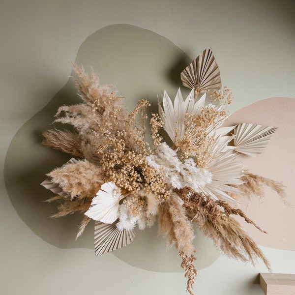 Hanging Dried Flower Installation Etsy