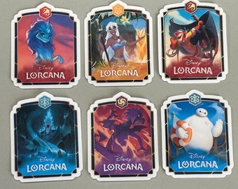 Lorcana League Pin Aufkleber | Ursulas Rückkehr, schimmernder Himmel