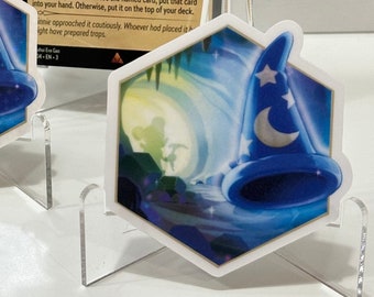 Lorcana The Sorcerer’s Hat Sticker | Decal | Into the Inklands | Mickey Fantasia | Waterproof Sticker | Vinyl Decal