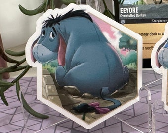 Lorcana Eeyore Sticker | Into the Inklands, Waterproof Vinyl Decal