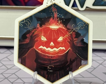 Lorcana Enchanted Headless Horseman Terror of Sleepy Hollow Sticker | Decal Vinyl Water Resistant | Lorcana Whispers in the Well Card