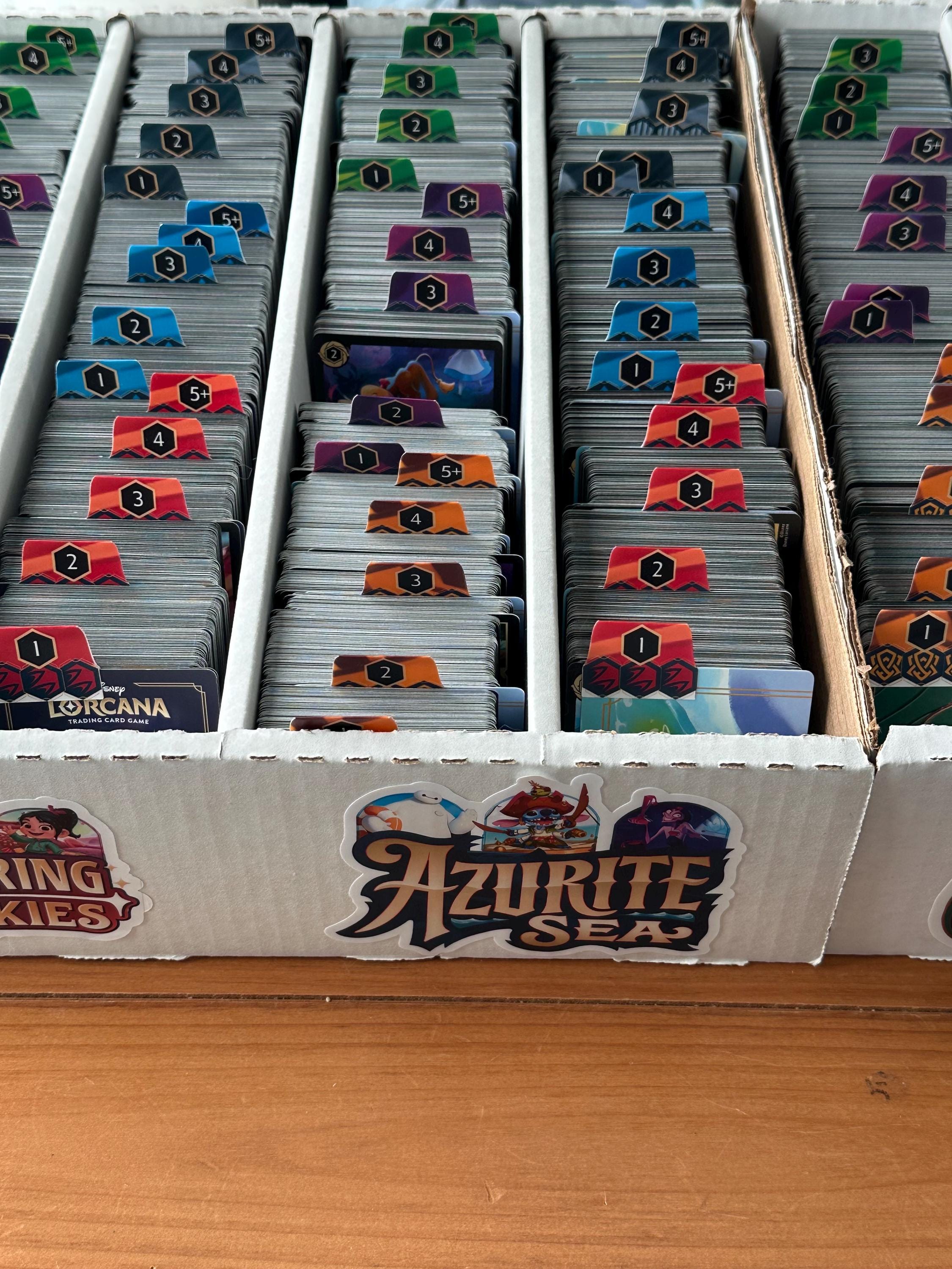 Lorcana SUPER ORGANIZING BUNDLE | Trading Card Games | Easy Find