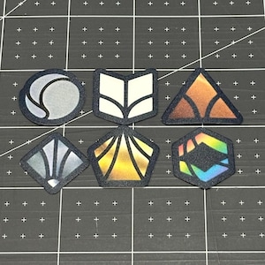 ロルカーナ レアリティセット デカール | ステッカー | コモン アンコモン レア スーパーレア レジェンダリー エンチャント | トレーディングカードゲーム TCG | 防水ビニールデカール