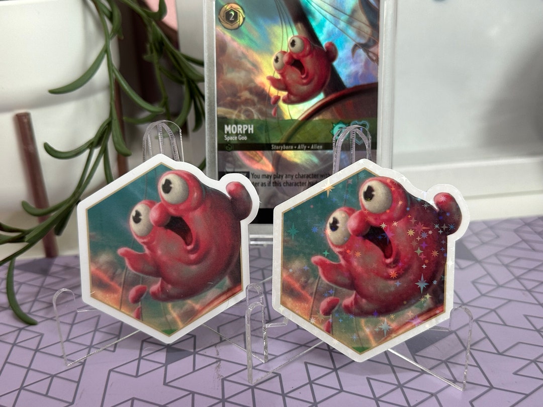 Lorcana Morph Sticker Decal Into the Inklands Space Goo Treasure Planet ...