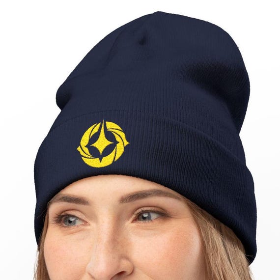 Lorcana Knit Beanie | Embroidered Lore Symbol Hat/cap | Illumineer