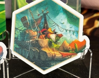 Lorcana Robin Hood Daydreamer Decal | Into the Inklands |  Emerald | Fun Gift | Beautiful | Waterproof Vinyl Sticker | Deck Box Decor