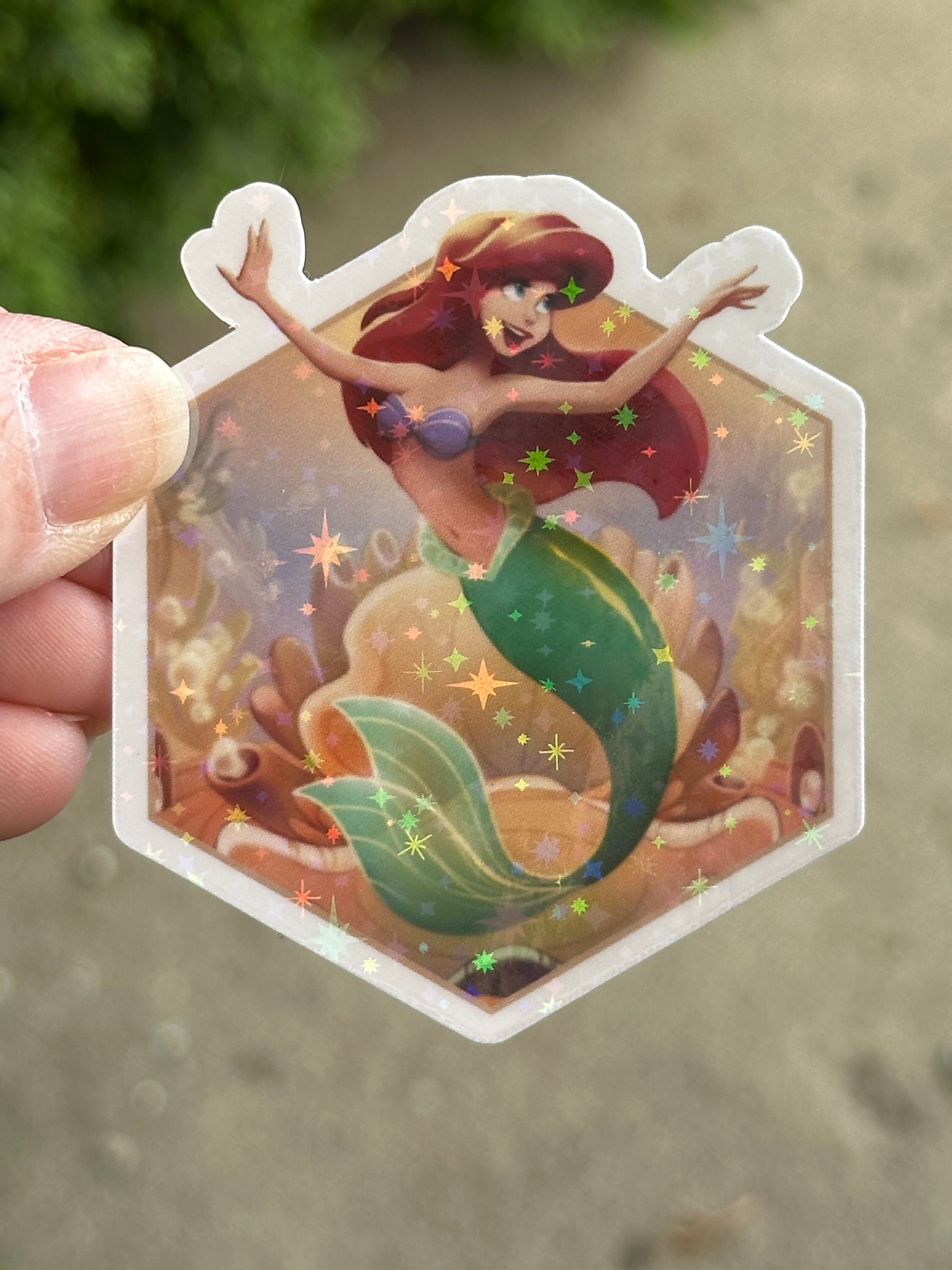Lorcana Ariel Spectacular Singer Decal | the First Chapter | the Little ...
