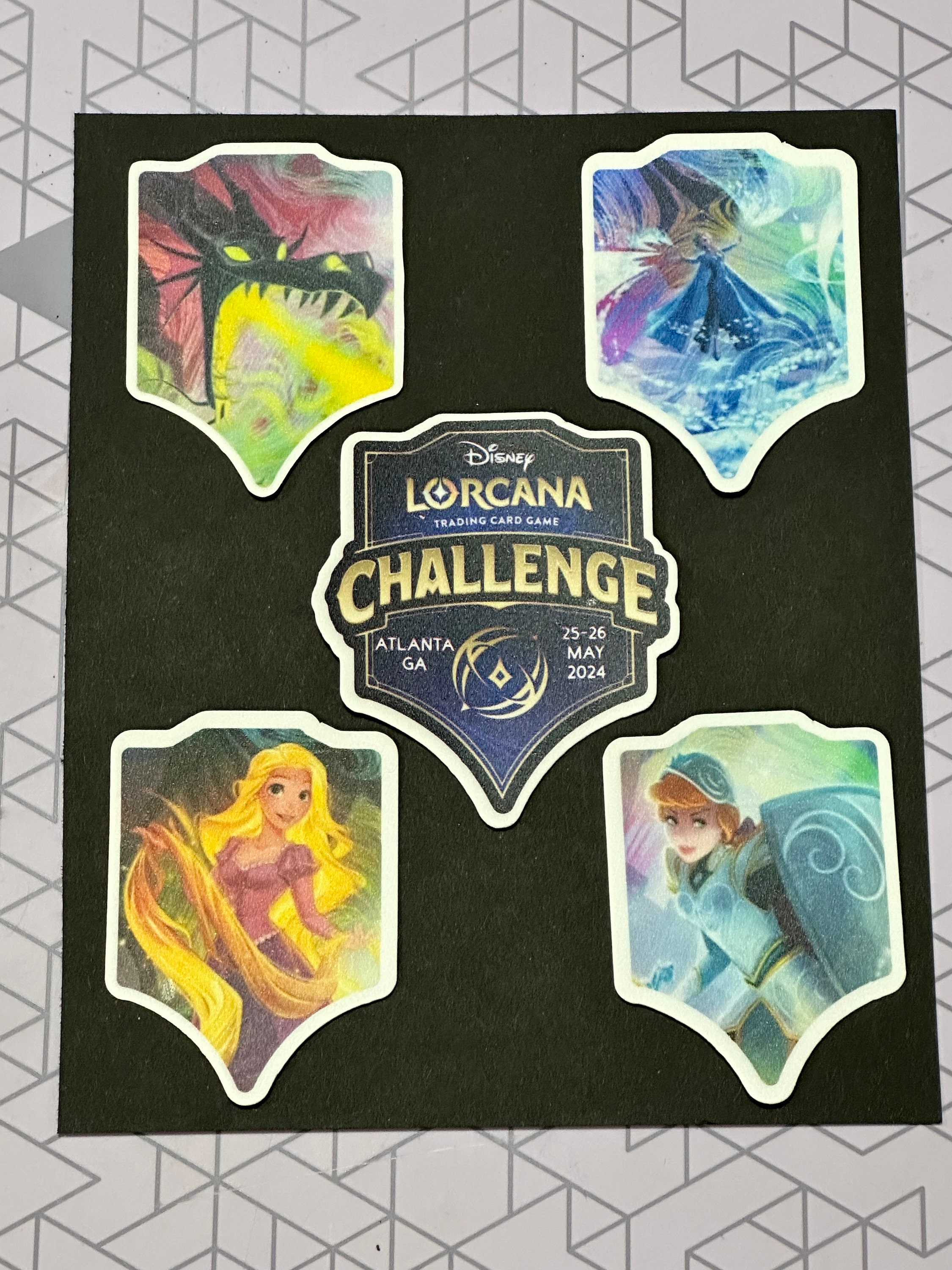 Lorcana Challenge | DLC | Decals Stickers | Waterproof Vinyl