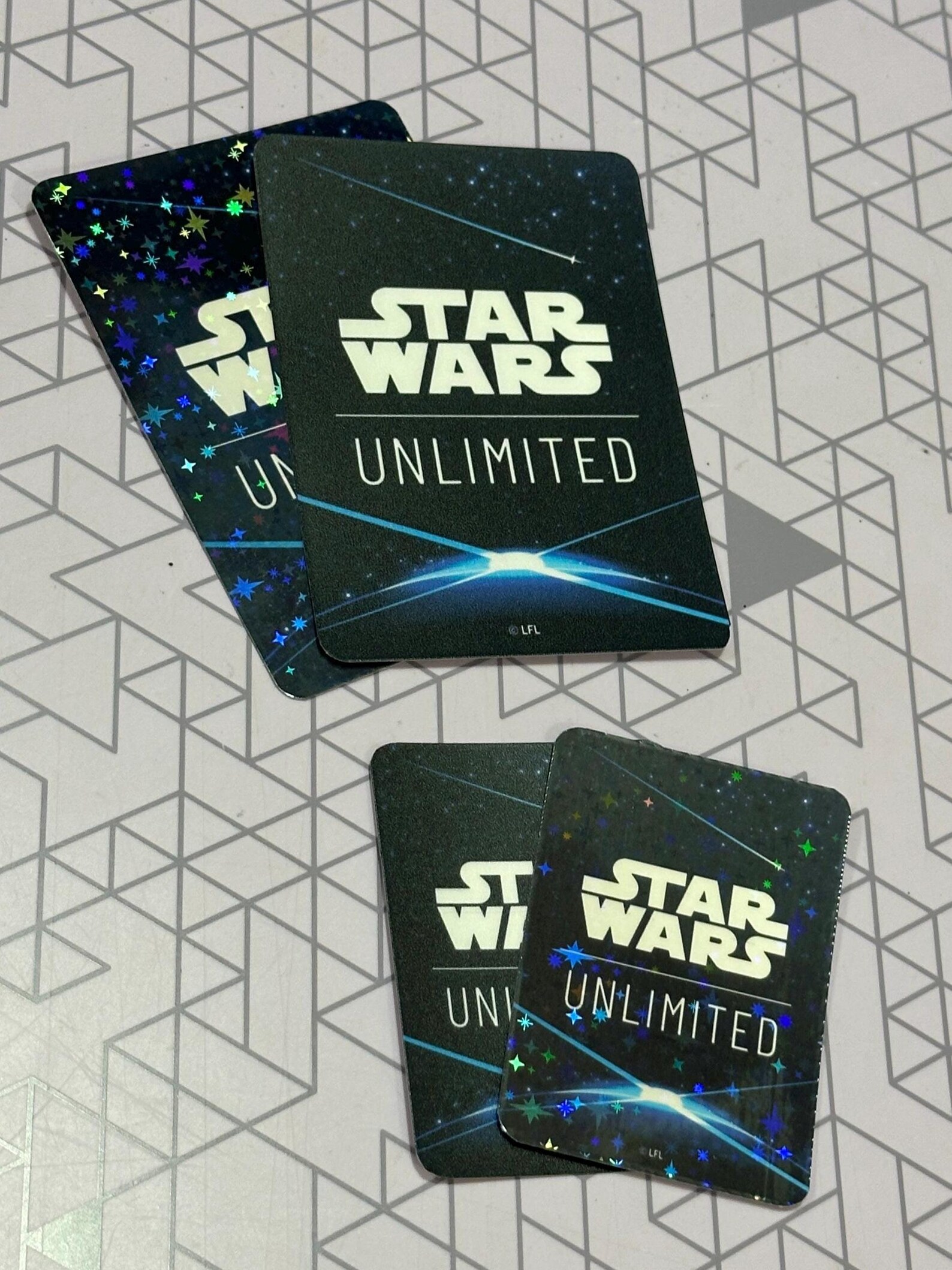 Swu Logo Sticker Star Wars Unlimited Label Sticker Decals | Card Back Design | SWU - Etsy