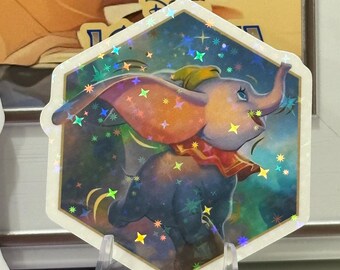 ロルカーナ ダンボ 宇宙第9の不思議 ステッカー | デカール ビニール