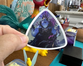 Lorcana Ursula's Return Playmat Tube Decals | Waterproof Vinyl Stickers