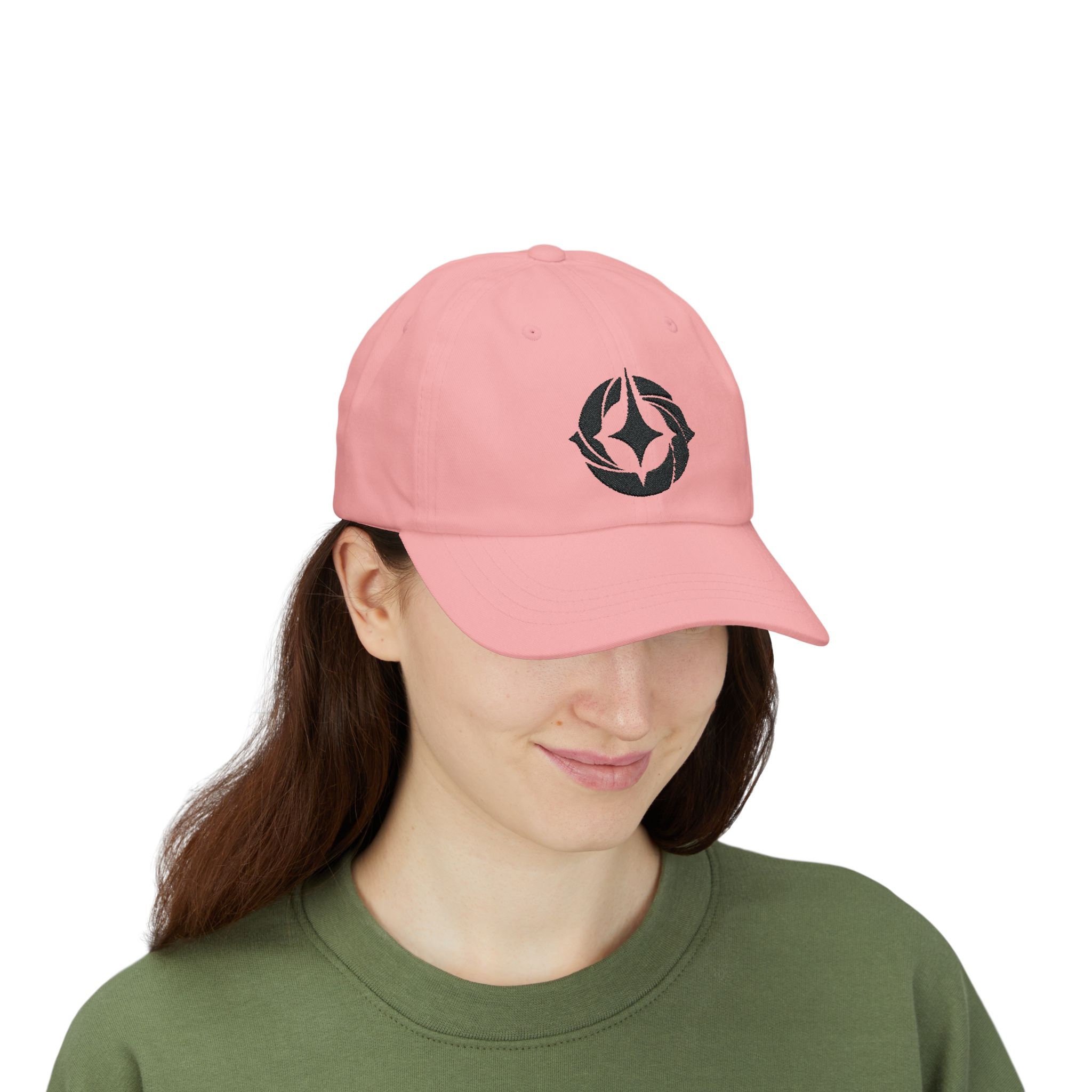 Lorcana Hat | Gift | Black Embroidered Lore Logo | Symbol Dad Hat