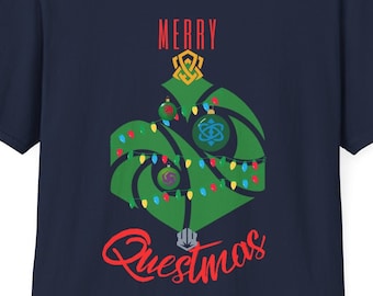 Lorcana Christmas T-Shirt | Holiday Gift | Unisex Softstyle T-Shirt | Fun Ink Inspired Tee shirt | Deck yourself out in this Festive Top